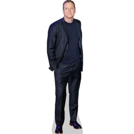 Alan Tudyk Cardboard Cutout wearing a suit