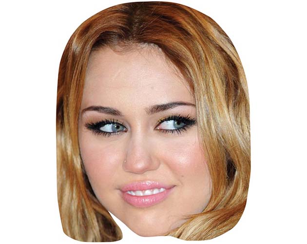 Miley Cyrus Celebrity Big Head - Celebrity Cutouts