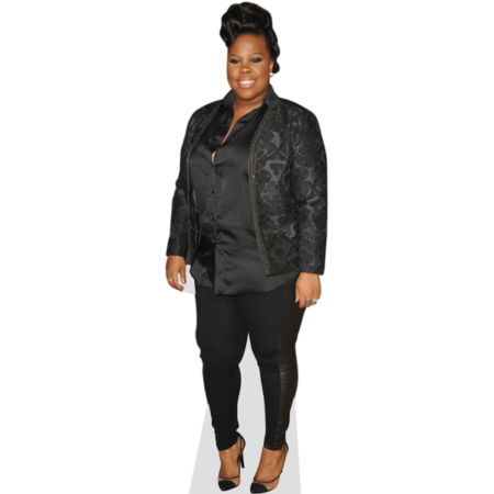 Featured image for “Amber Riley Cardboard Cutout”