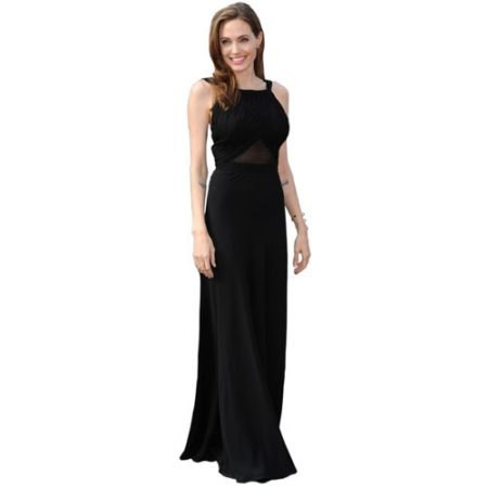 Featured image for “Angelina Jolie Black Dress Cardboard Cutout”