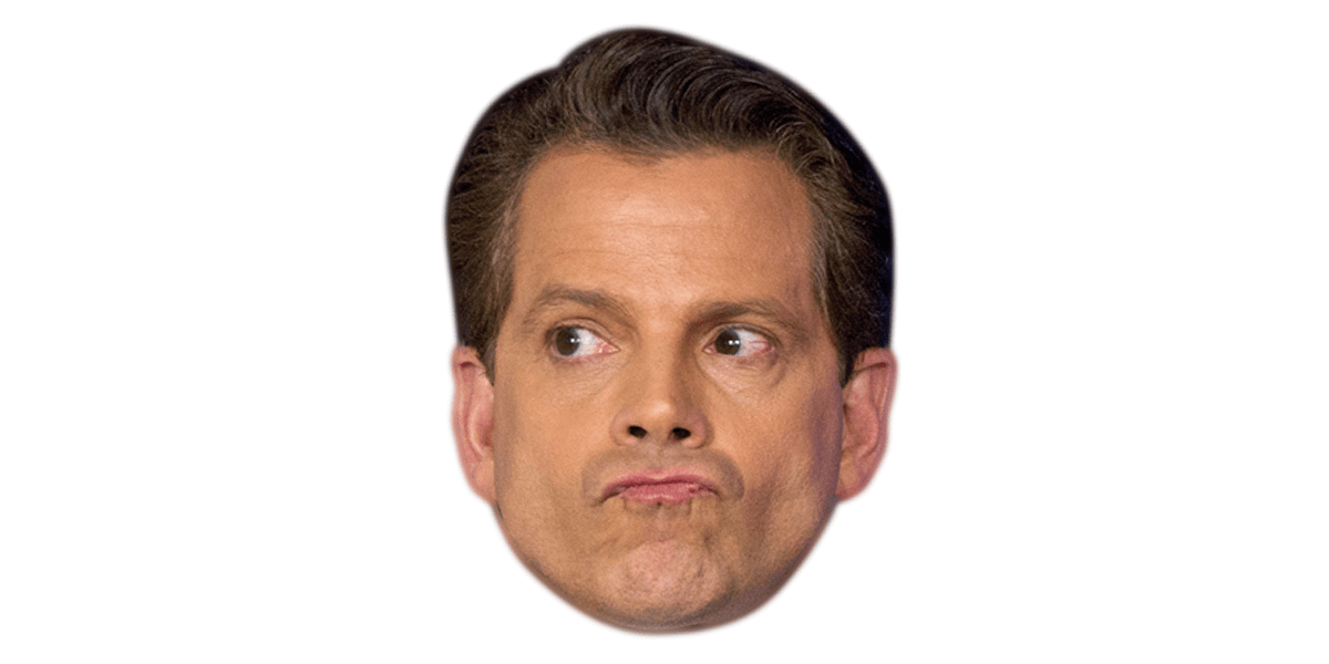 Featured image for “Anthony Scaramucci Celebrity Mask”