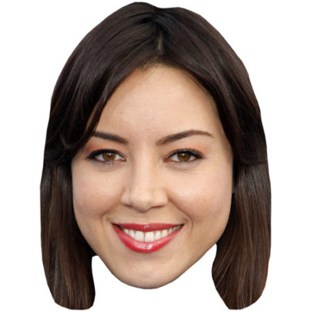 Featured image for “Cardboard Cutout Celebrity Aubrey Plaza Mask”