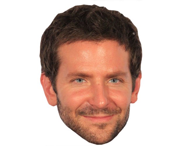 Bradley Cooper Celebrity Mask Celebrity Cutout Mask