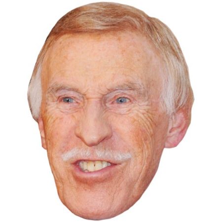 A Cardboard Celebrity Bruce Forsyth Mask