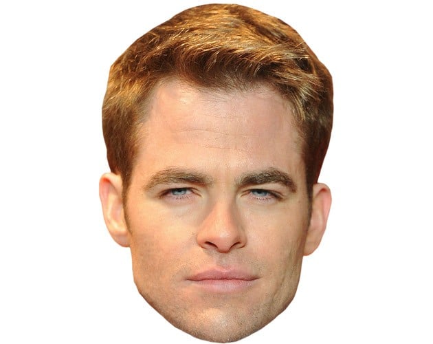 Chris Pine Celebrity Mask