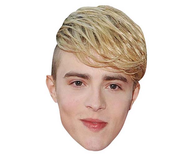 A Cardboard Celebrity Mask of Edward Grimes