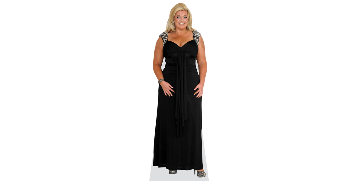 Gemma Collins (Black Dress) Cardboard Cutout Celebrity Cutouts