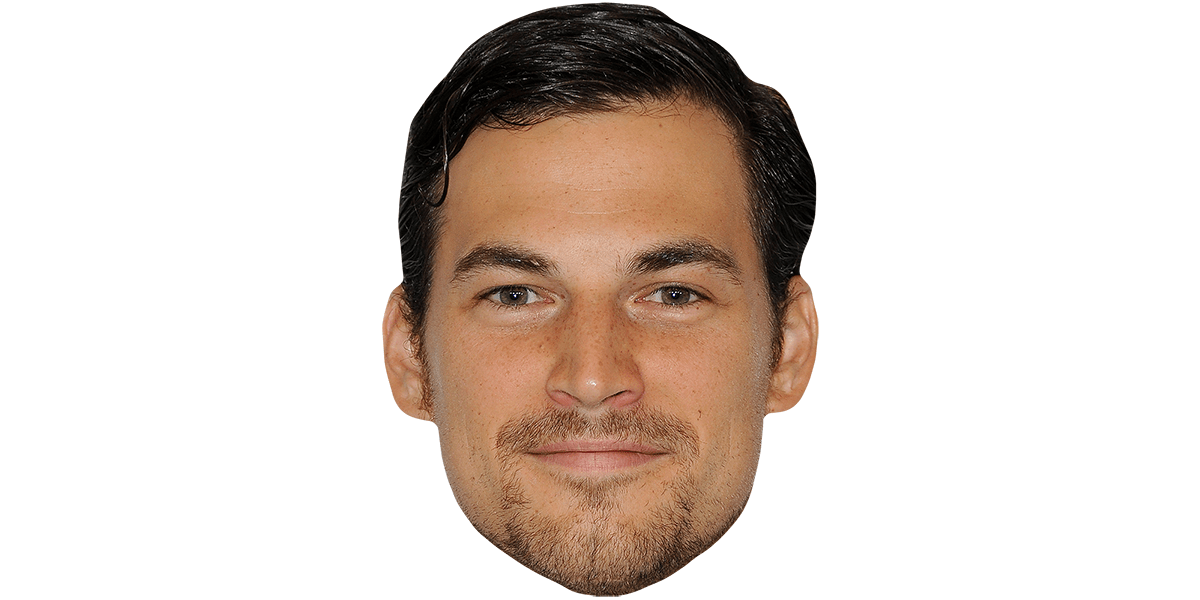 Card Face and Fancy Dress Mask Giacomo Gianniotti Celebrity Mask 