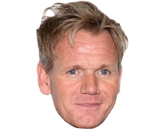 Gordon Ramsey Celebrity Mask Gordon Ramsey Celebrity Mask