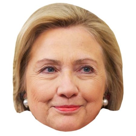 Featured image for “Cardboard Cutout Celebrity Hillary Clinton Mask”