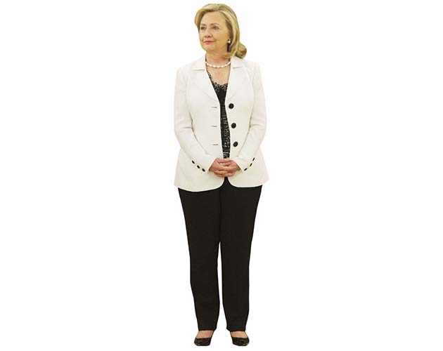 Featured image for “Hillary Clinton Cardboard Cutout”
