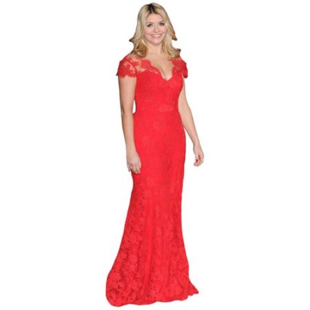 Red Dress Life Size Cutout Emma Bunton 