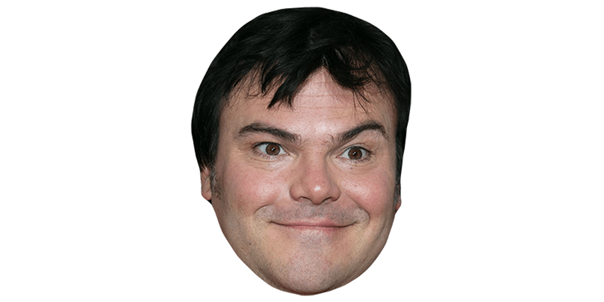Jack Black Celebrity Mask Celebrity Cutouts