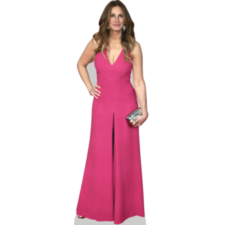Featured image for “Julia Roberts (Pink Dress) Cardboard Cutout”