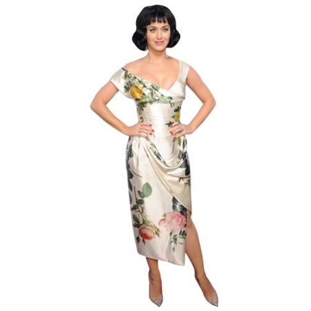 Katy Perry Flowery Dress Cardboard Cutout