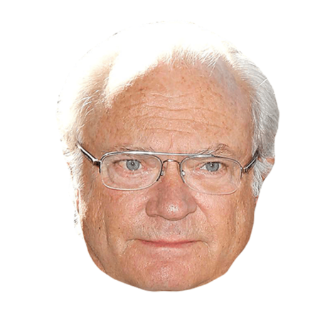 Featured image for “King Carl Gustaf Of Sweden Celebrity Mask”