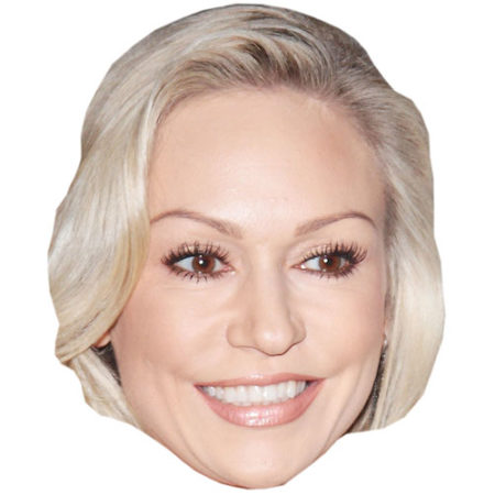 A Cardboard Celebrity Mask of Kristina Rihanoff