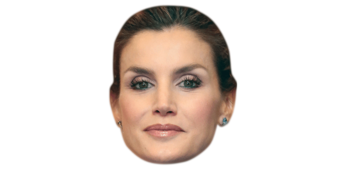 Featured image for “Letizia of Spain Celebrity Mask”