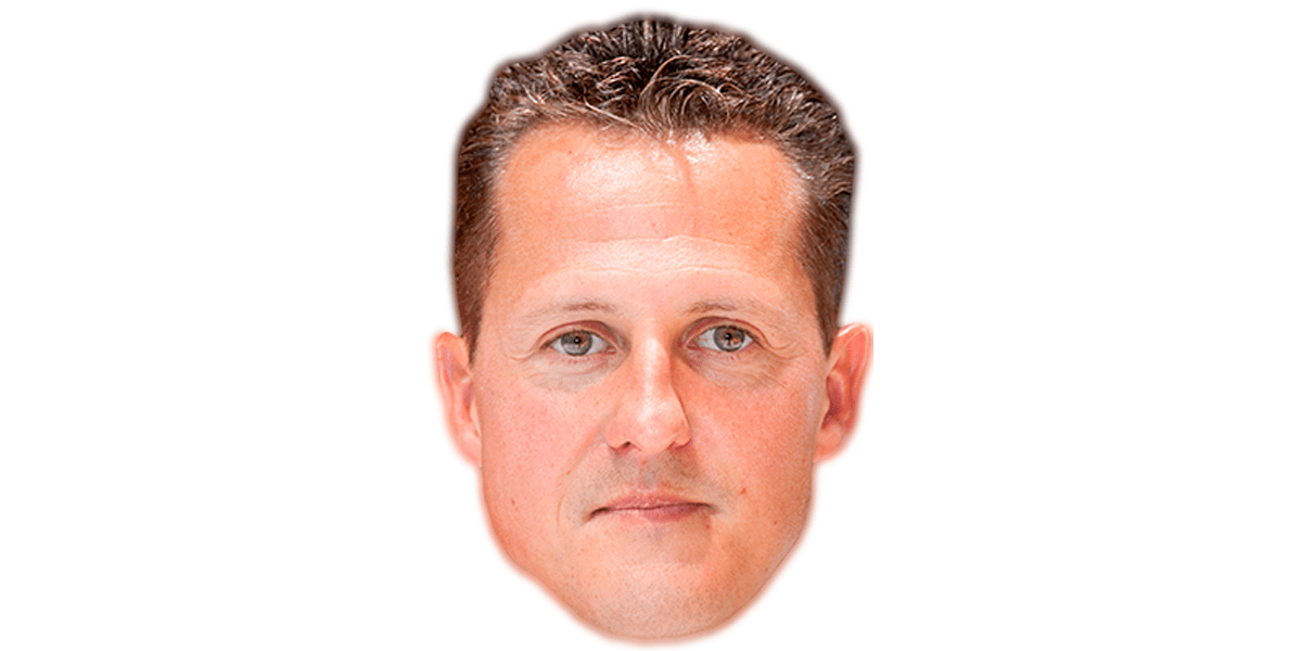 Michael Schumacher Celebrity Face Mask