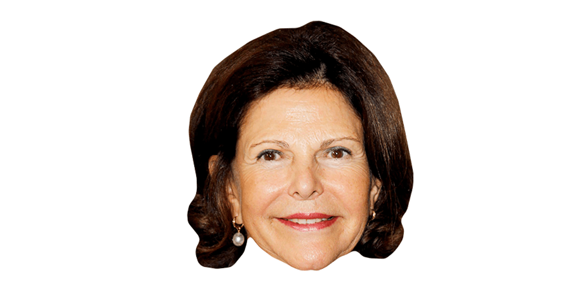 Featured image for “Queen Silvia Of Sweden Celebrity Mask”