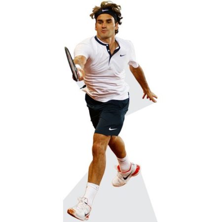 Featured image for “Roger Federer (Playing) Cardboard Cutout”