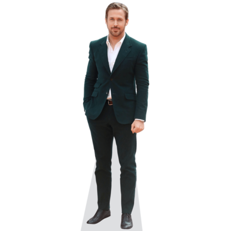 Featured image for “Ryan Gosling (Green Jacket) Cardboard Cutout”