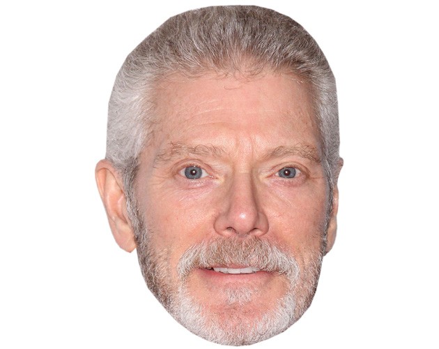 A Cardboard Celebrity Mask of Stephen Lang