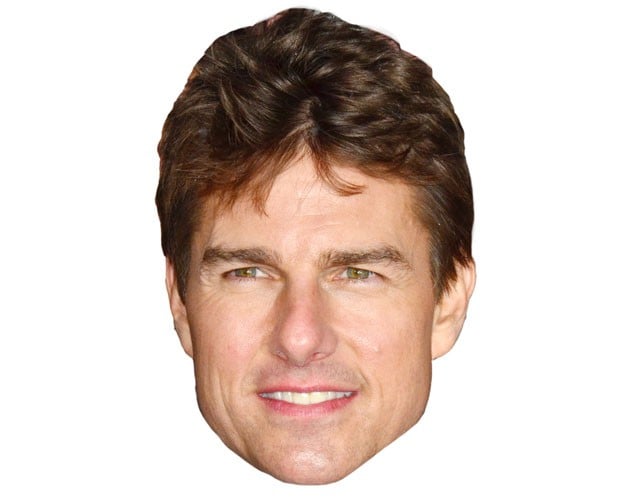 Tom Cruise Celebrity Face Mask Craboard Tom Cruise Celebrity Face Mask Craboard