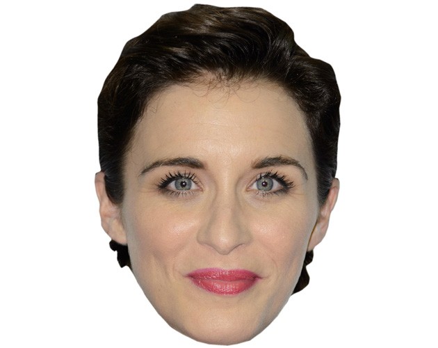 A Cardboard Celebrity Mask of Vicky McClure