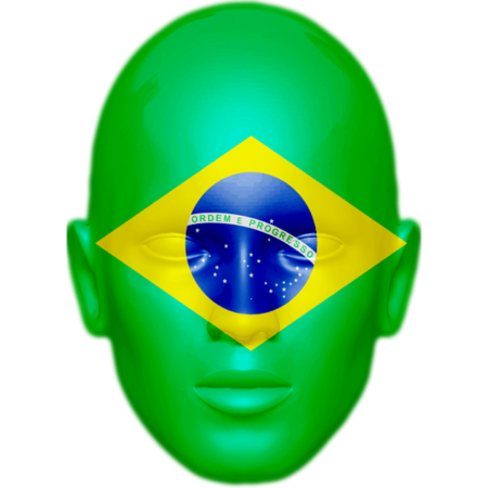 Featured image for “Pack of 5 Brazil Worldcup 2018 Masks”