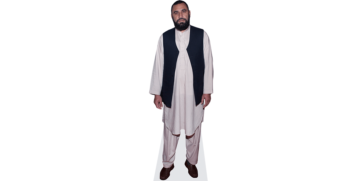 Yousuf Azami (Waistcoat) Cardboard Cutout - Celebrity Cutouts
