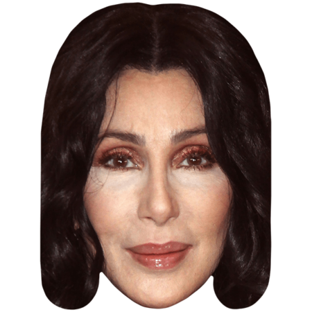 Featured image for “Cher (Black Hair) Celebrity Big Head”
