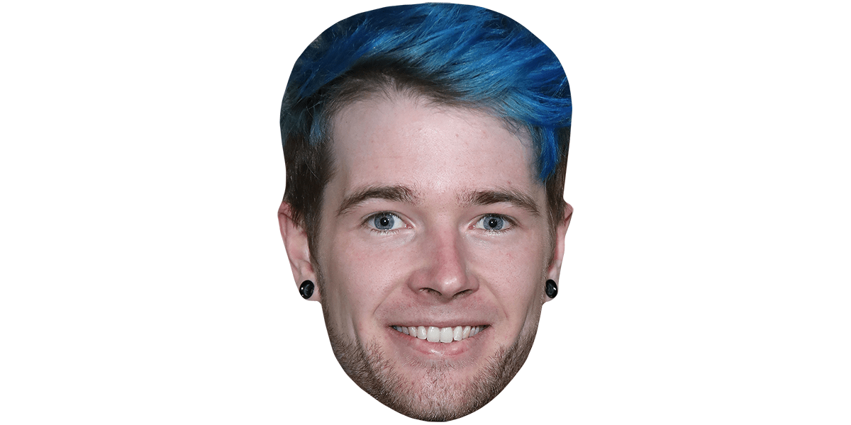 1. Dantdm Plush Toy with Blue Hair - wide 1
