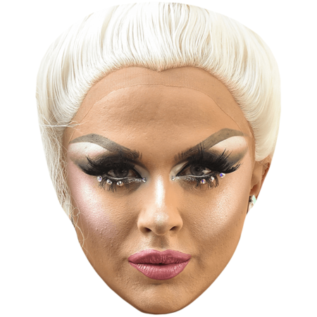 Featured image for “Farrah Moan (Silver) Celebrity Mask”
