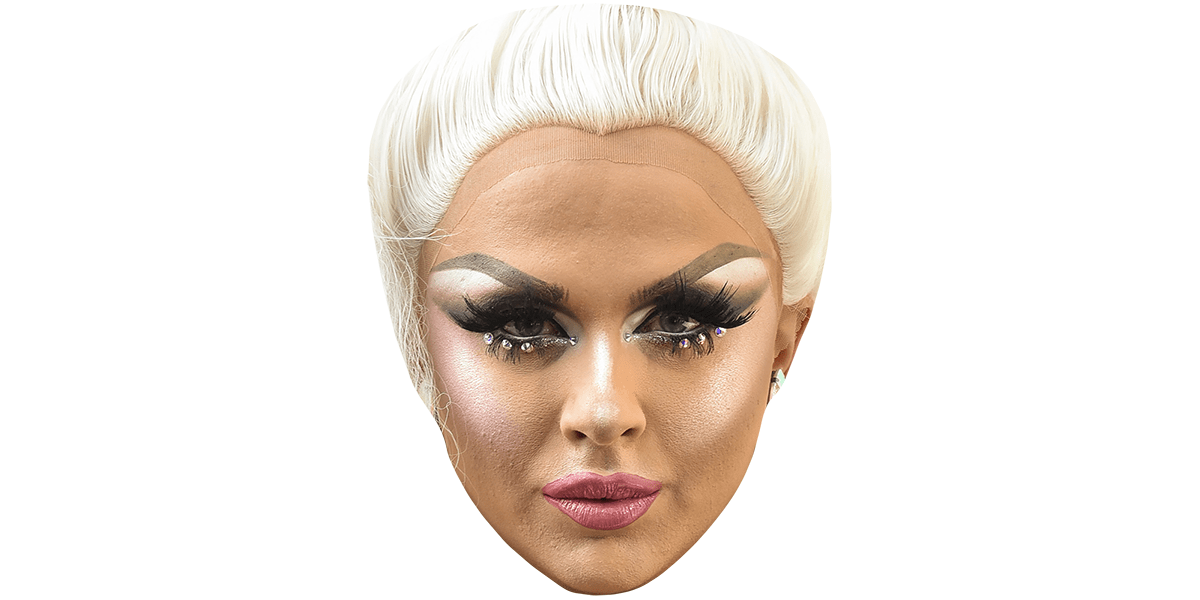 Featured image for “Farrah Moan (Silver) Celebrity Mask”