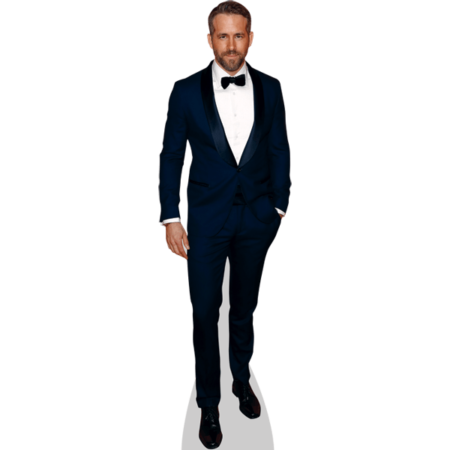 Featured image for “Ryan Reynolds (Blue Suit) Cardboard Cutout”