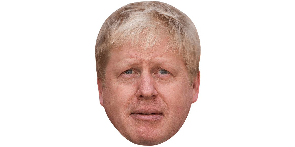 Boris Johnson Cardboard Cutout lifesize Standee. 