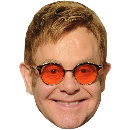 Featured image for “Elton John (Orange Glasses) Celebrity Mask”