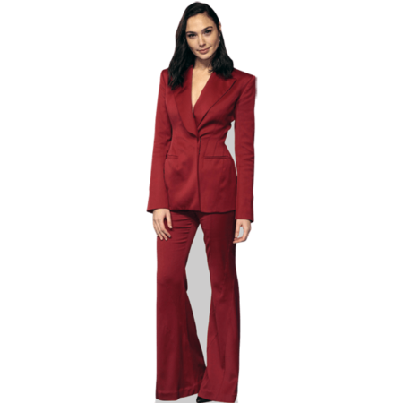Featured image for “Gal Gadot (Red Suit) Cardboard Cutout”
