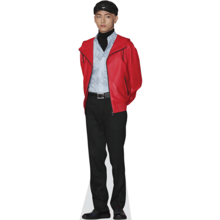 Featured image for “V (BTS) Cardboard Cutout”