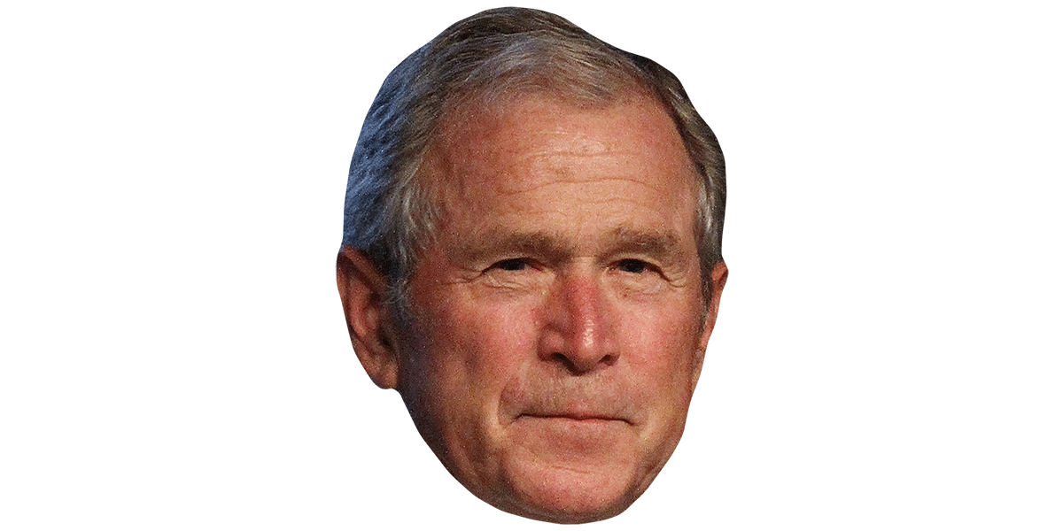 George Bush Celebrity Face Mask