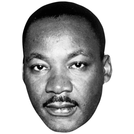 Featured image for “Martin Luther King (Black And White) Celebrity Mask”