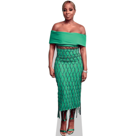 Featured image for “Mary J. Blige (Green Dress) Cardboard Cutout”