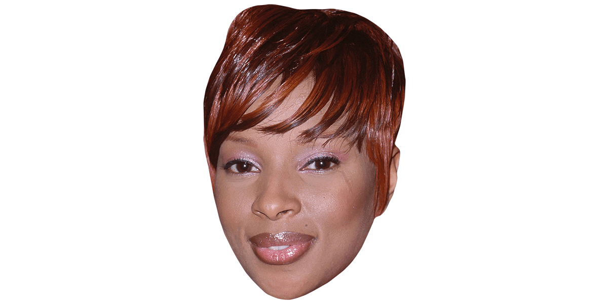 Mary J Blige Short Hair Celebrity Big Head Celebrity Cutouts
