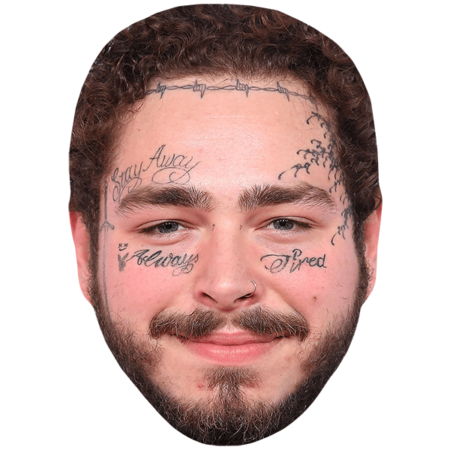 Featured image for “Post Malone (Tattoos) Celebrity Mask”