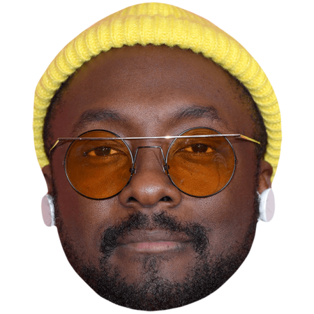 Featured image for “Will.I.Am (Yellow Hat) Celebrity Mask”