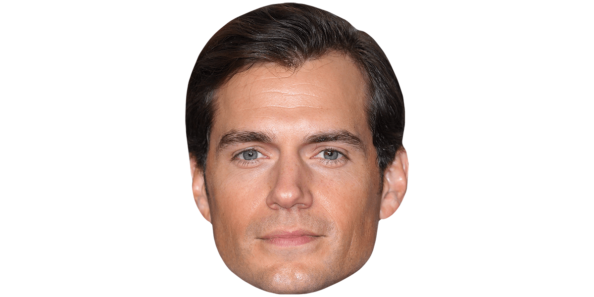 Henry Cavill Face Mask Celebrity Cut Out Party Movie Parties Masks Wholesale