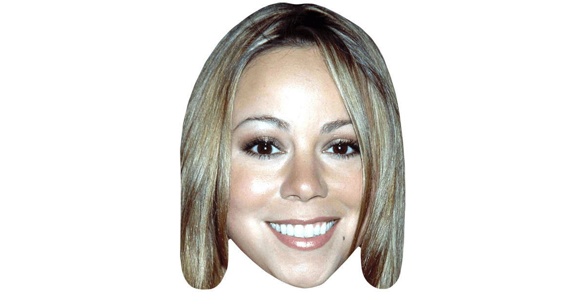 Mariah Carey (90s) Celebrity Mask Celebrity Cutouts