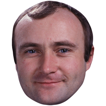 Featured image for “Phil Collins (Smile) Celebrity Mask”