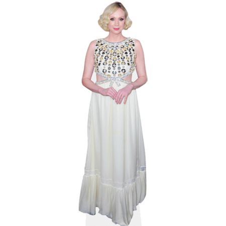 Featured image for “Gwendoline Christie (White Dress) Cardboard Cutout”